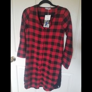 🆕️Long Plaid Top